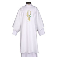 Eucharistic Dalmatic White, 48' long