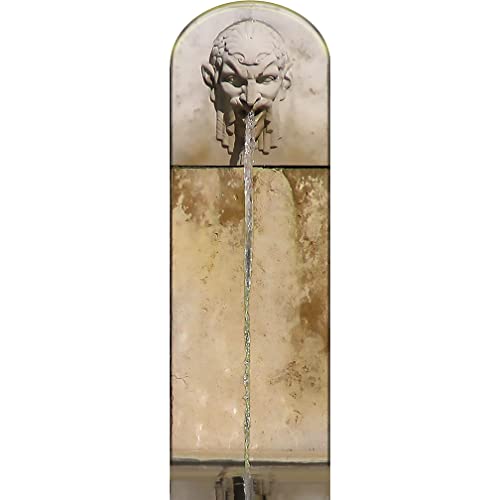 SP12587 Stone Gargoyle Lion Face Fountain Auguste Rodin Museum Doom Texture Cardboard Cutout Standee Standup