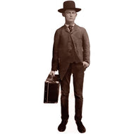 H49904 Bob Dalton Old West Bank Robber Outlaw Cardboard Cutout Standee Standup