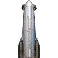 H69340 SpaceX Starship SN16 Space Agency Exploration NASA Astronomy Cardboard Cutout Back Drop Stand up