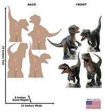 Load image into Gallery viewer, Baby Blue, Charlie, Delta and Echo Mini 4 Pack Cardboard Cutout Standee | 3501
