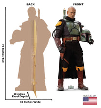 Load image into Gallery viewer, Life-size Cardboard Cutout of Boba Fett
