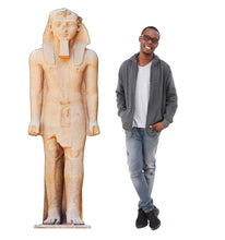 Load image into Gallery viewer, Life-size Cardboard Cutout of Rameses II Statue
