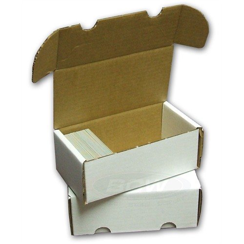 BCW 400-Count Storage Box for Trading Cards | 200 lb. Test Strength | (4-Count)