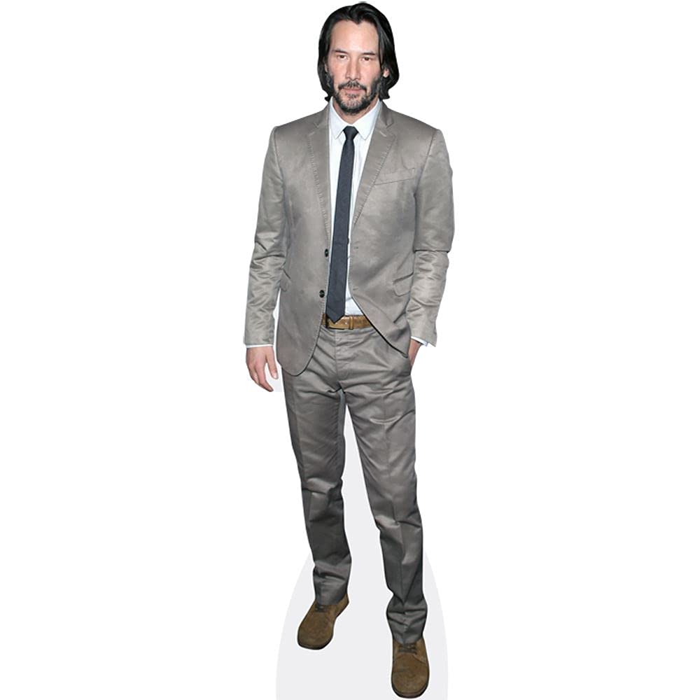 Keanu Reeves (Grey Suit) Mini Cutout
