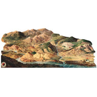 H13205 Yellowstone National Park Panorama Aerial 1904 Cardboard Cutout Standee Standup