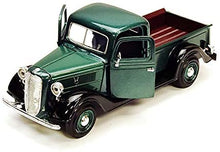 Load image into Gallery viewer, Motormax 1937 Ford Pickup Truck Green 1:24 Diecast Car
