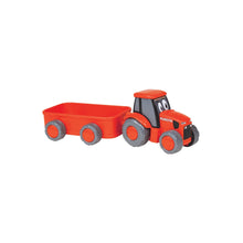 Load image into Gallery viewer, NewRay Pre-School Kubota Lil&#39; Orange Farm Tractor and Wagon
