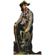SP12471 Cowboy King of The Plains Western Yellowstone 1883 Cardboard Cutout Standee Standup