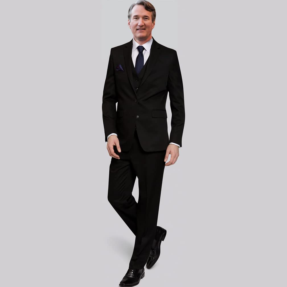 H38124 Virginia Governor Elect Glenn Youngkin Cardboard Cutout Standup