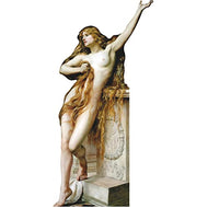 H52811 Hypatia Female Nude Woman Cardboard Cutout Standee Standup
