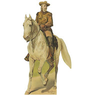 H49903 Buffalo Bill on Horse Cardboard Cutout Standee Standup