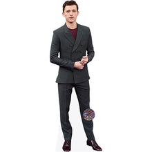Load image into Gallery viewer, Tom Holland (Grey Suit) Life Size Cutout
