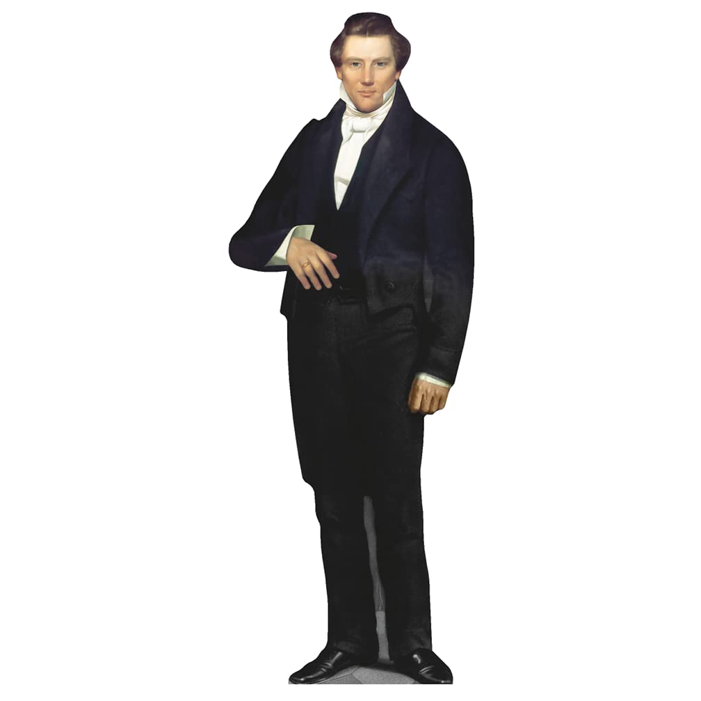 H48815 Prophet Joseph Smith Book of Mormon Latter-Day Saints Cardboard Cutout Standee Standup