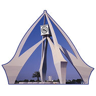 H13525 Deira Dubai Clock Tower Cardboard Cutout Standee Standup