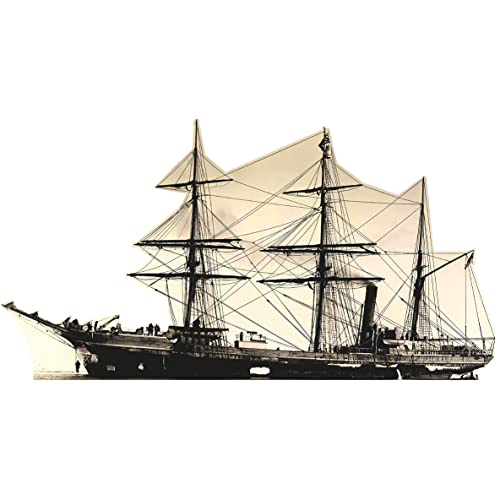 H27035 Terra Nova Whaler Polar Antarctic Expedition Ship Cardboard Cutout Standee Standup