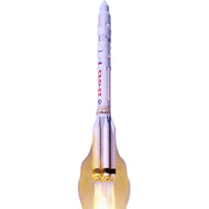 H69349 Soviet Proton Russian Space Race Rocket Launch NASA Astronomy Cardboard Cutout Standup