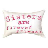 Manual Woodworkers Woodworker Pillow-Sisters are Forever Friends (12.5