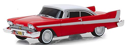 Greenlight 44840-B Hollywood Series 24 Christine 1958 Plymouth Fury Evil Version with Blacked Out Windows 1/64 Scale