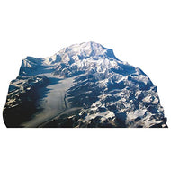 H13524 Mount McKinley Denali Mountain Alaska Cardboard Cutout Standee Standup