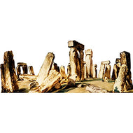H13110 Stonehenge John Constable Painting Wide Cardboard Cutout