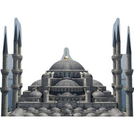 H13164 Blue Mosque Sultan Ahmed Istanbul Turkey Cardboard Cutout Back Drop Stand up