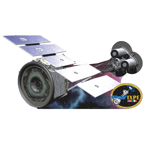 H69356 NASA Imaging Xray Polarimetry Explorer IXPE Satellite Telescope Probe Space Cardboard Cutout Back Drop Stand up