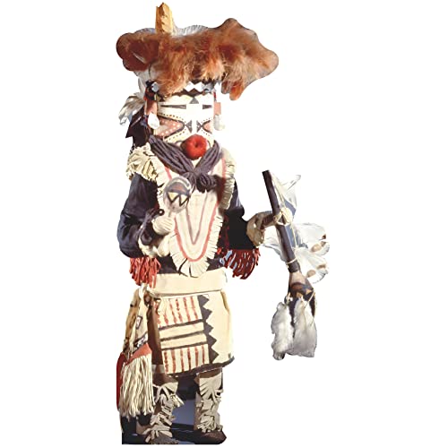 H49918 Zuni Pueblo Kachina Doll Indigenous Tribe Tribal Cardboard Cutout Standee Standup