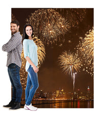 Load image into Gallery viewer, 4th of July Fireworks Cardboard Backdrop - AT TEN Distribution
