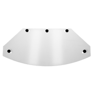 5 SNAP TEAR OFF SHIELD - CLEAR - AT TEN Distribution