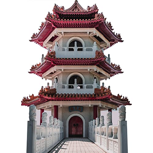H13150 Twin Pagoda Chinese Garden Singapore Jurong East Cardboard Cutout Standup