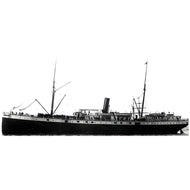 H27033 SS Valencia Ghost Ship Cardboard Cutout Standee Standup