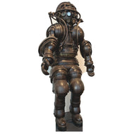 SP12160 Scaphandre Carmagnolle 1800s Atmospheric Diving Suit Anthropomorphic Cardboard Cutout Standee Standup