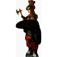H99998 Athena Pallas Ancient Greek Goddess Rembrandt Painting Cardboard Cutout Back Drop Stand up