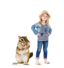 Load image into Gallery viewer, Chipmunk Life-Size Cardboard Cutout
