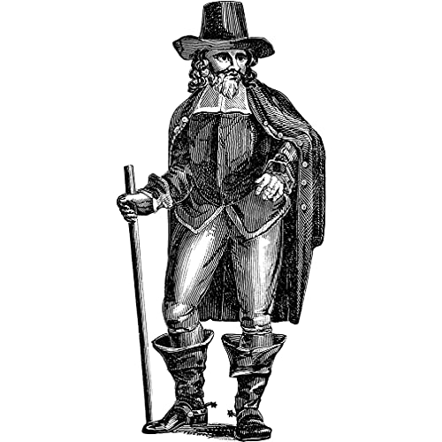 H99313 Matthew Hopkins Witch Hunter Witch Finder General Cardboard Cutout
