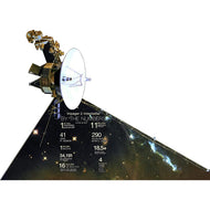 H69335 Voyager 2 Interstellar Space Mission Probe NASA Space Astronomy Cardboard Cutout Back Drop Stand up