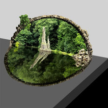 Load image into Gallery viewer, H13151 Rakotzbrücke Devil&#39;s Bridge Arch Germany with Water Reflection Piece Cardboard Cutout Standup Standee
