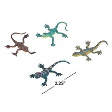 Load image into Gallery viewer, Shiny Glitter Lizards - Toys, Party Favors and Easter Basket Stuffers - Bulk Set of 24 Pieces
