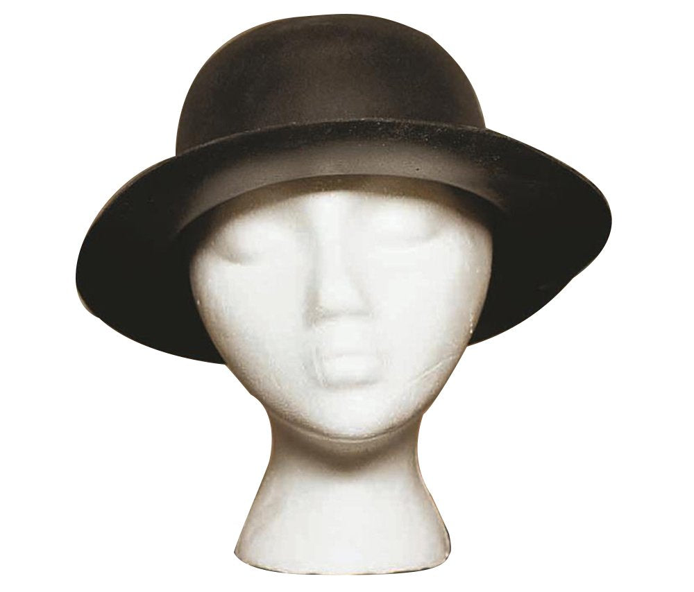 Adult Derby Hat Black EVA foam