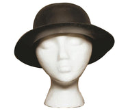 Adult Derby Hat Black EVA foam