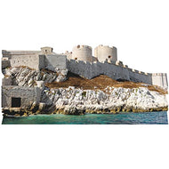 H13534 Chateau d’lf Prison French Fortress Cardboard Cutout Standee Standup