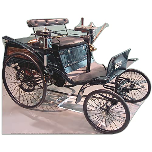 H37019 Karl Benz Velo Automobile Wagon 1800s 1894 Cardboard Cutout Standee Standup