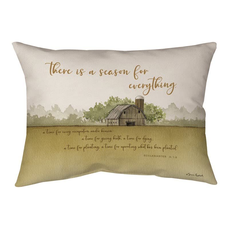 Manual Woodworkers Woodworker Pillow-Farm/There is A Season for Everything (18