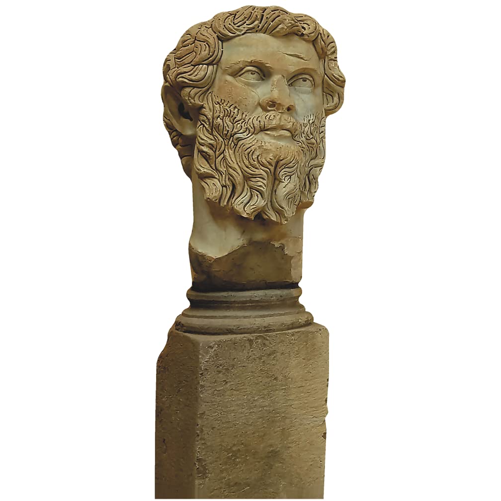 H13200 Emperor Septimius Severus Head Bust Roman Statue Cardboard Cutout Standee Standup