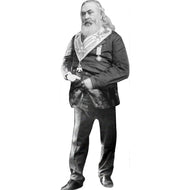 H79461 Sovereign Grand Commander Albert Pike Supreme Council Freemason Cardboard Cutout
