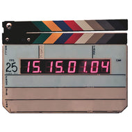SP12146 Hollywood Film Clapper Clapperboard Movie Set Prop Cardboard Cutout Standee Stand up