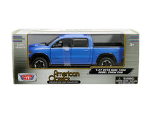 Load image into Gallery viewer, 2019 RAM Rebel 1500 Crew Cab Pickup Truck Blue Metallic American Classics Series 1/24-1/27 Diecast Model Car by Motormax 79358
