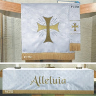 Christian Brands White Altar Frontal 3pc Set