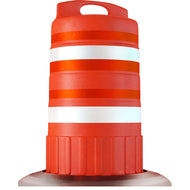 SP12550 Construction Barrel Cardboard Cutout Standee Standup